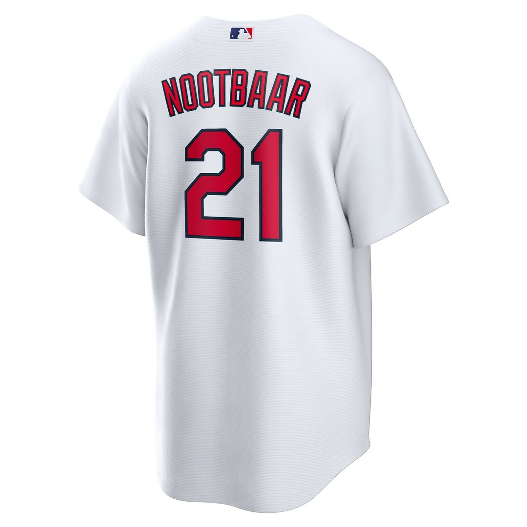 St. Louis Cardinals Lars Nootbaar Home Replica Jersey (White)