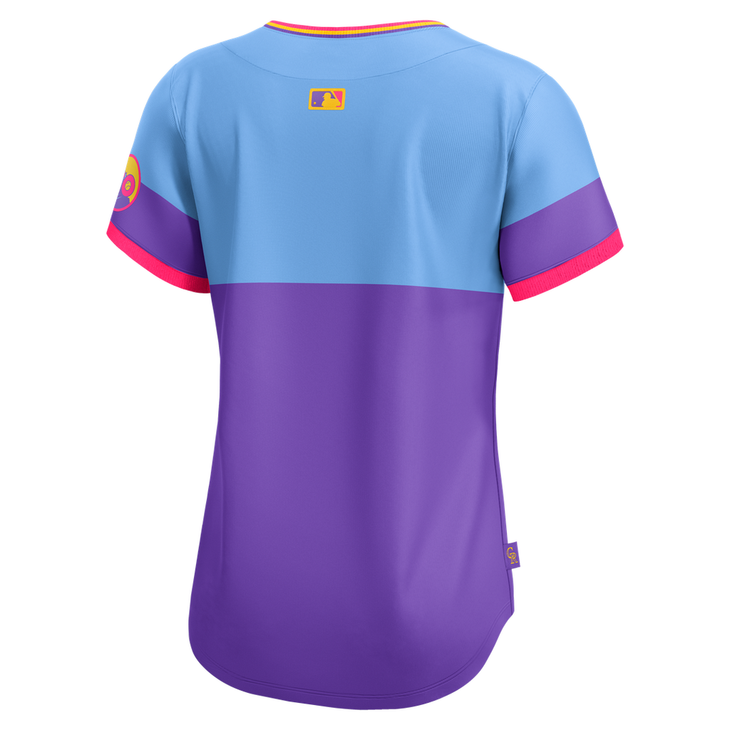 Colorado Rockies Women's 2025 City Connect Limited Jersey (Purple/Light Blue)