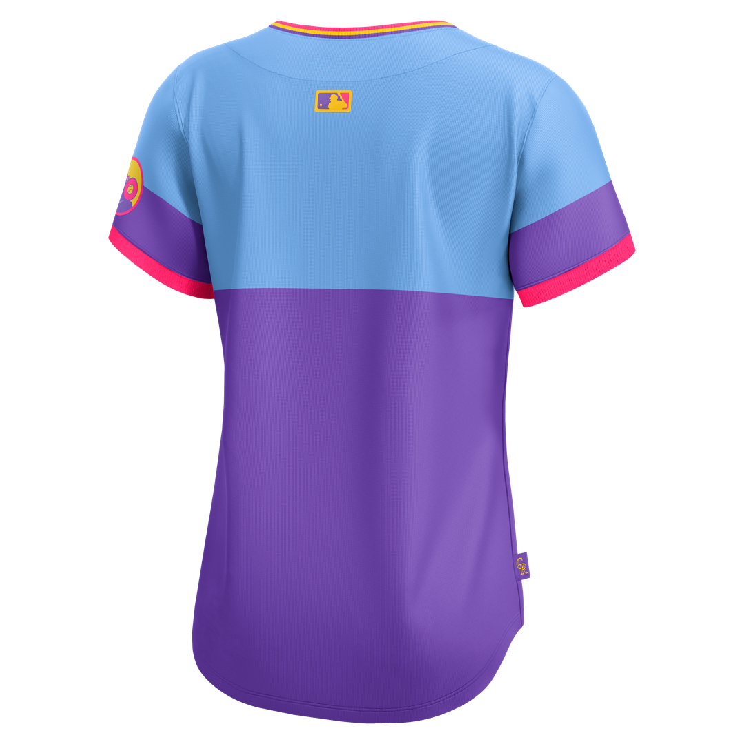 Colorado Rockies Women's 2025 City Connect Limited Jersey (Purple/Light Blue)