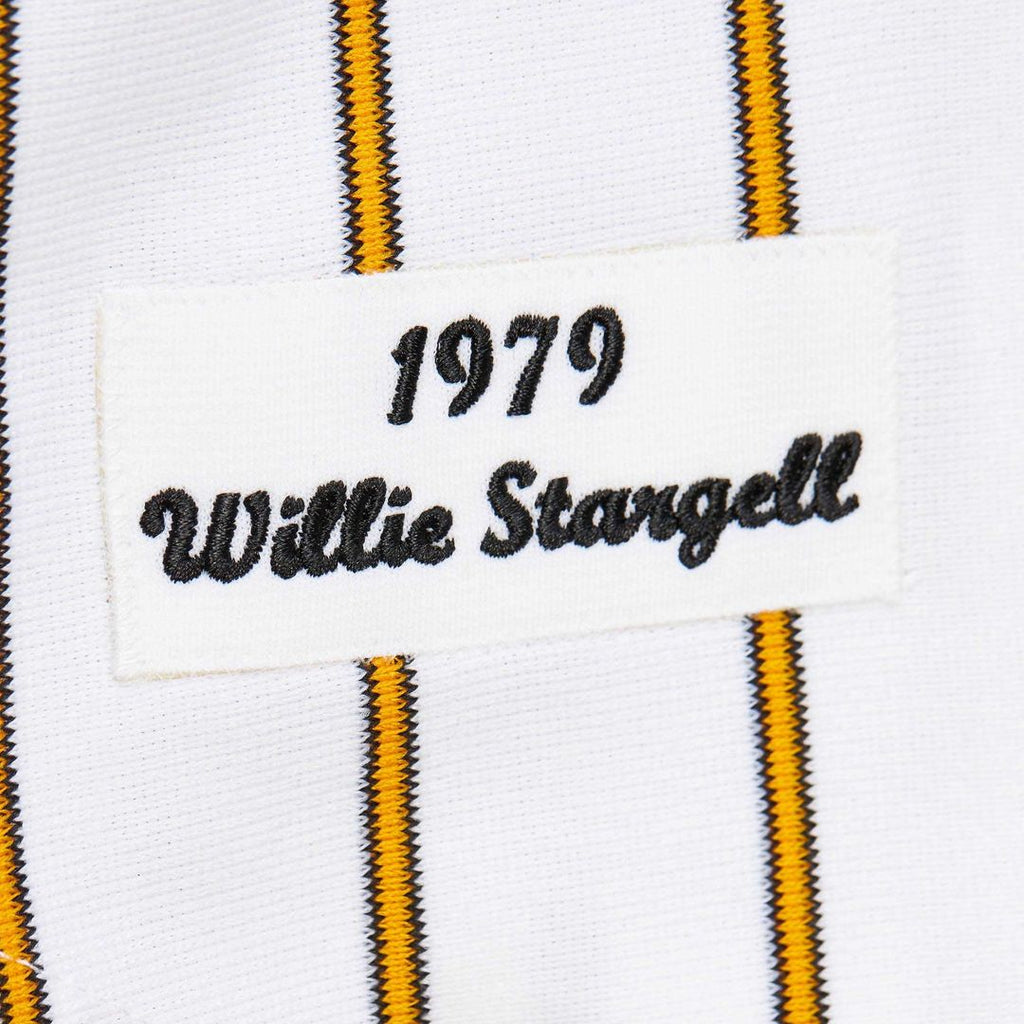 Pittsburgh Pirates Willie Stargell Cooperstown 1979 Authentic Jersey (White)