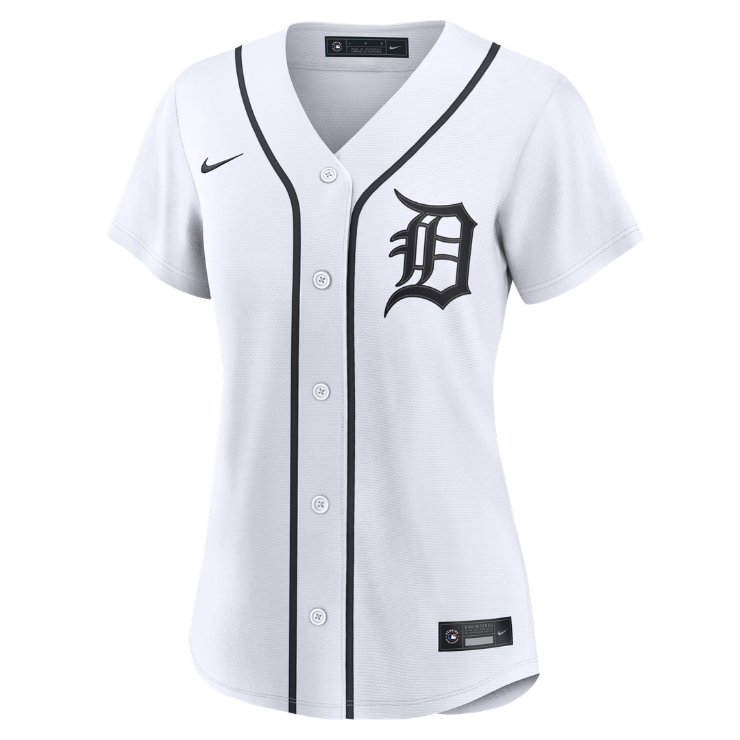 Detroit Tigers Gleyber Torres Women's Home Replica Jersey (White)
