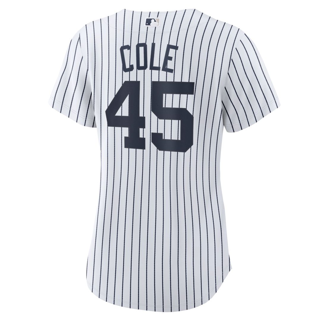 New York Yankees Gerrit Cole Women's Home Replica Jersey (White)