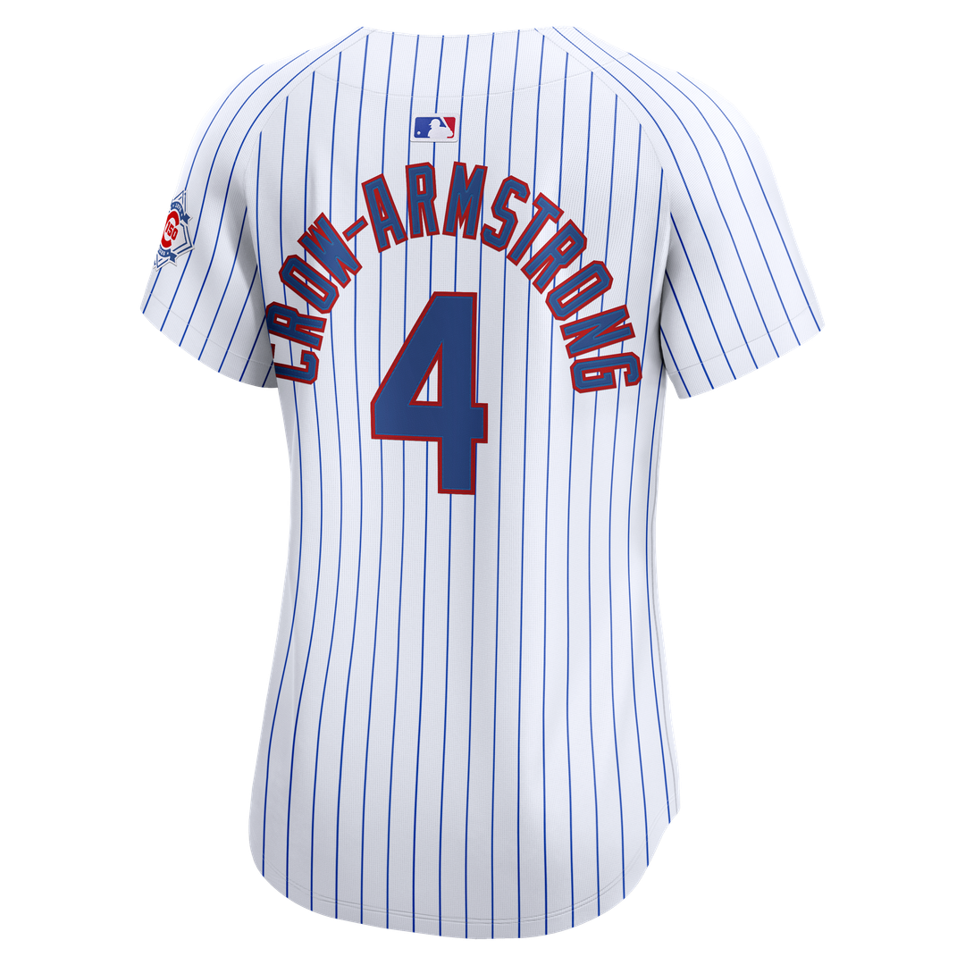 Chicago Cubs Pete Crow - Armstrong Women's 150th Anniversary Limited Jersey (White)