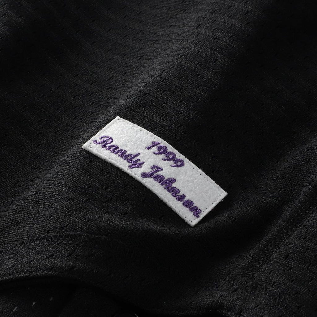Arizona Diamondbacks Randy Johnson Cooperstown Mesh Batting Practice Button-Up Jersey (Black)