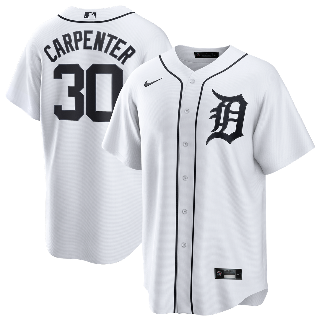 Detroit Tigers Kerry Carpenter Home Replica Jersey (White)