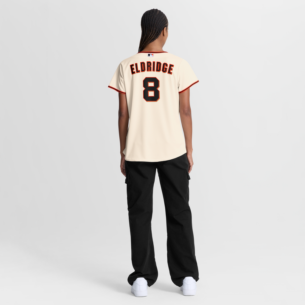 San Francisco Giants Bryce Eldridge Women's Home Replica Jersey (Cream)