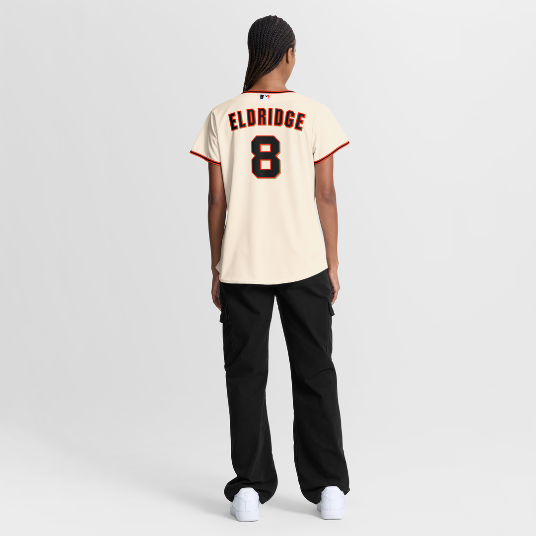 San Francisco Giants Bryce Eldridge Women's Home Replica Jersey (Cream)
