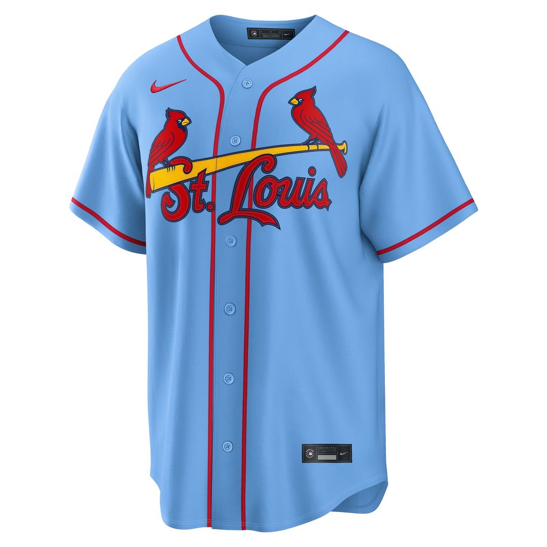 St. Louis Cardinals Masyn Winn Alternate Replica Jersey (Light Blue)