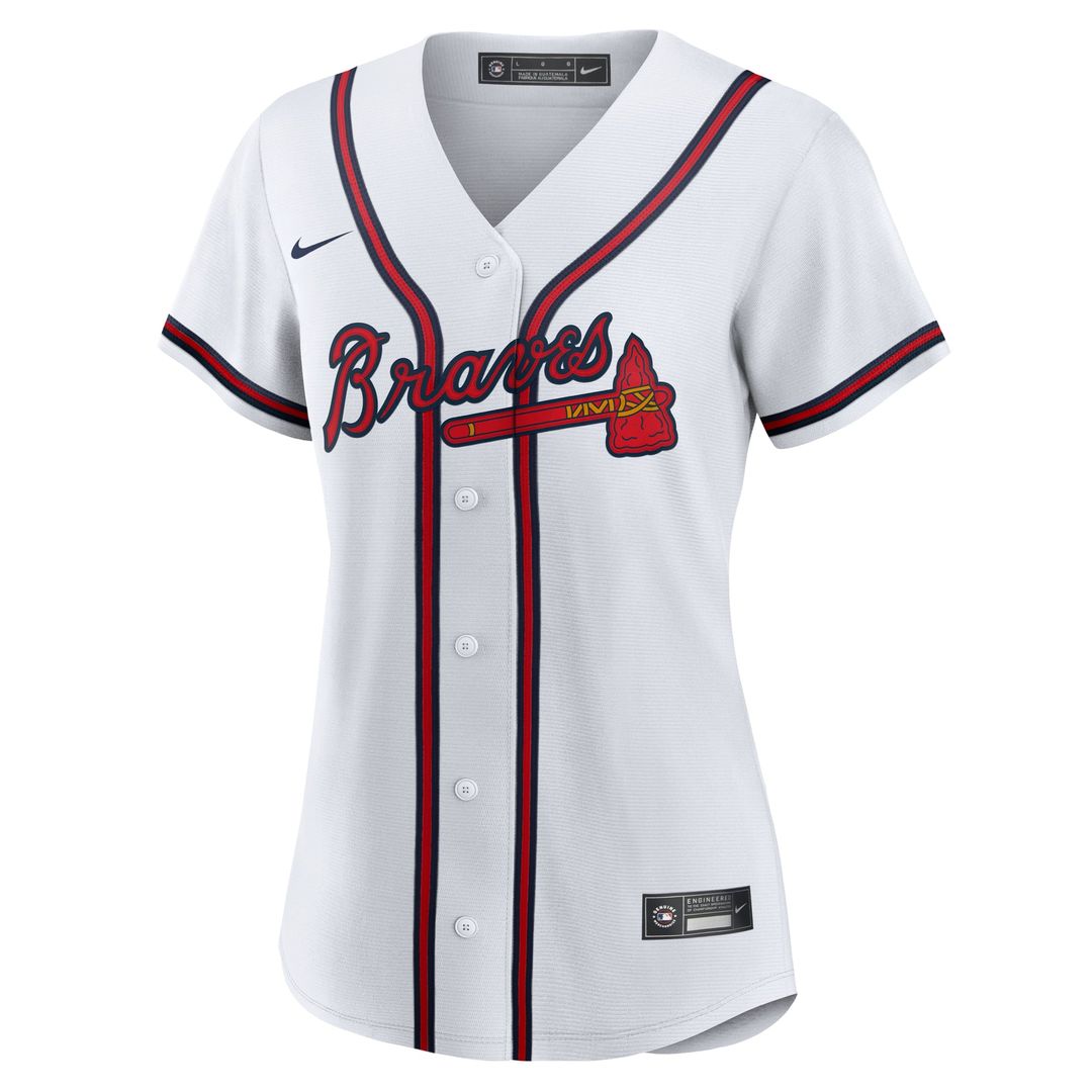 Atlanta Braves Drake Baldwin Women's Home Replica Jersey (White)