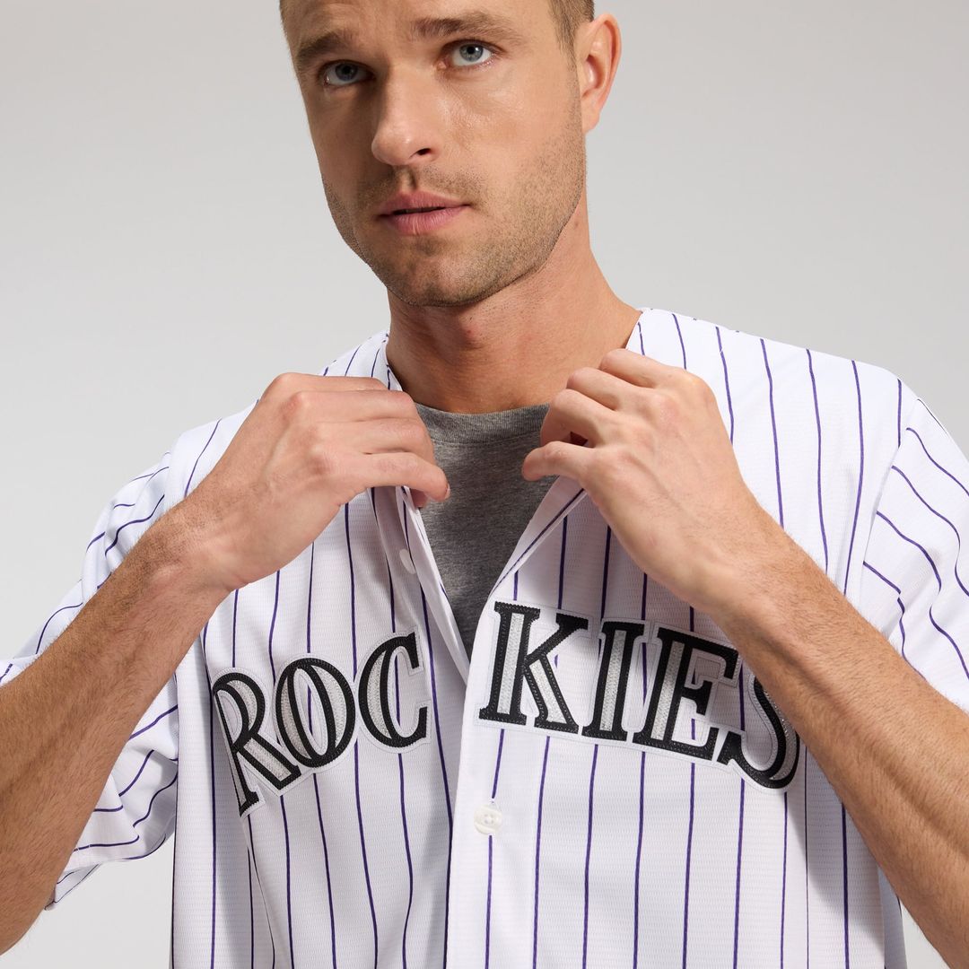 Colorado Rockies Home Replica Team Jersey (White)