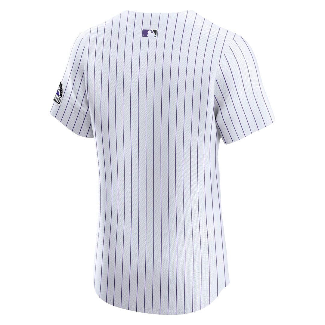 Colorado Rockies Home Elite Jersey (White)