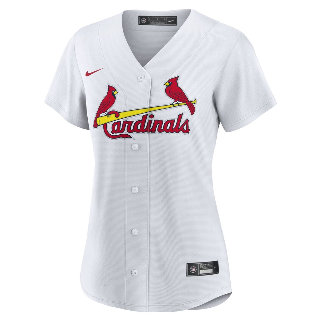 St. Louis Cardinals Jordan Walker Women's Home Replica Jersey (White)
