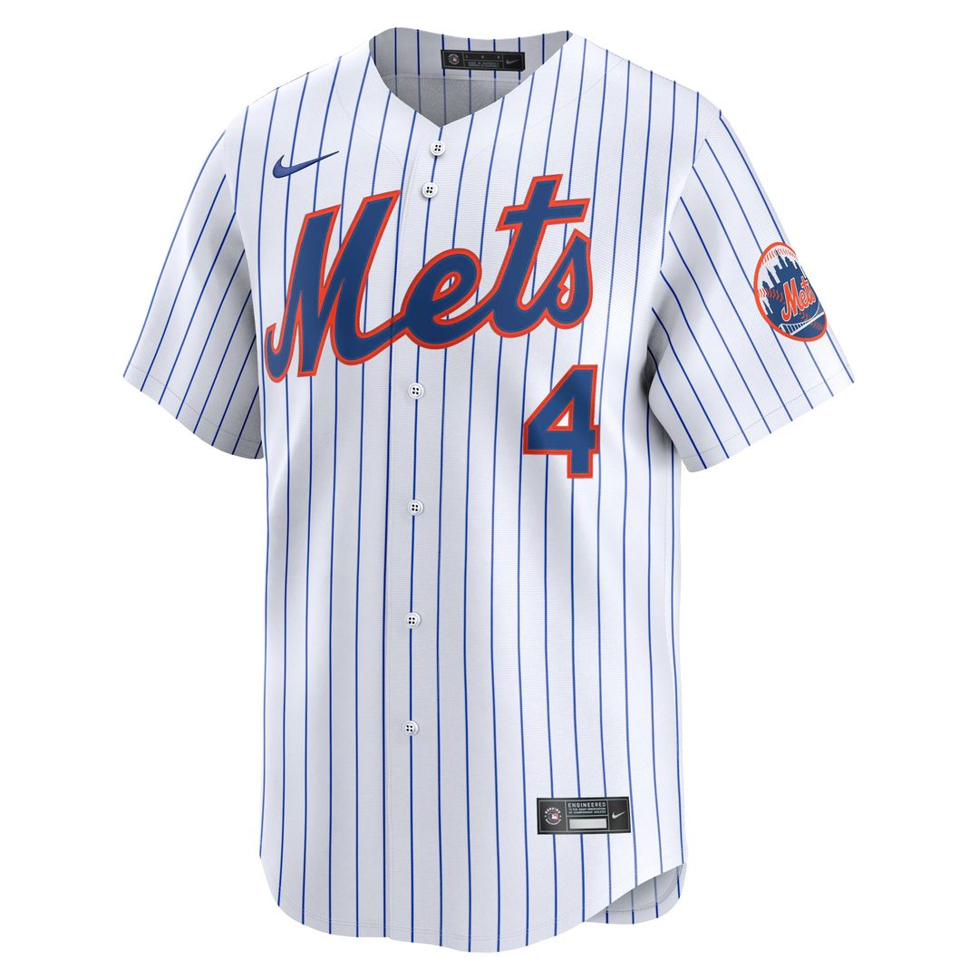 New York Mets Francisco Alvarez Home Limited Jersey (White)