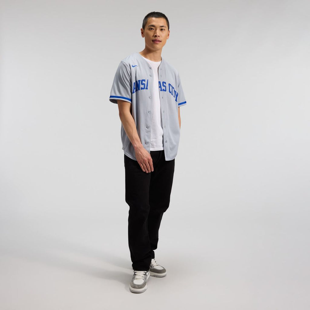 Kansas City Royals Bobby Witt Jr. Road Replica Jersey (Gray)