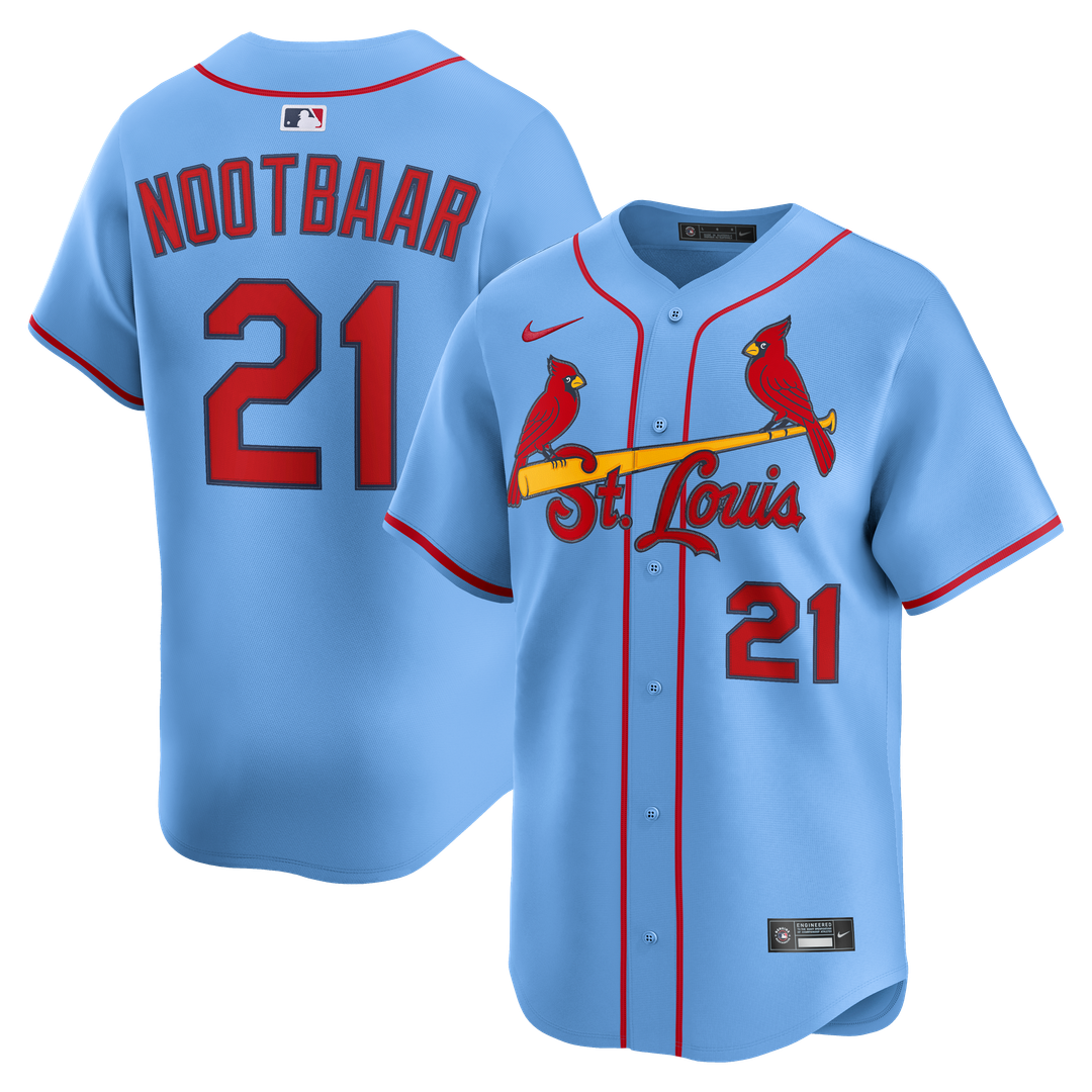 St. Louis Cardinals Lars Nootbaar Alternate Limited Jersey (Light Blue)