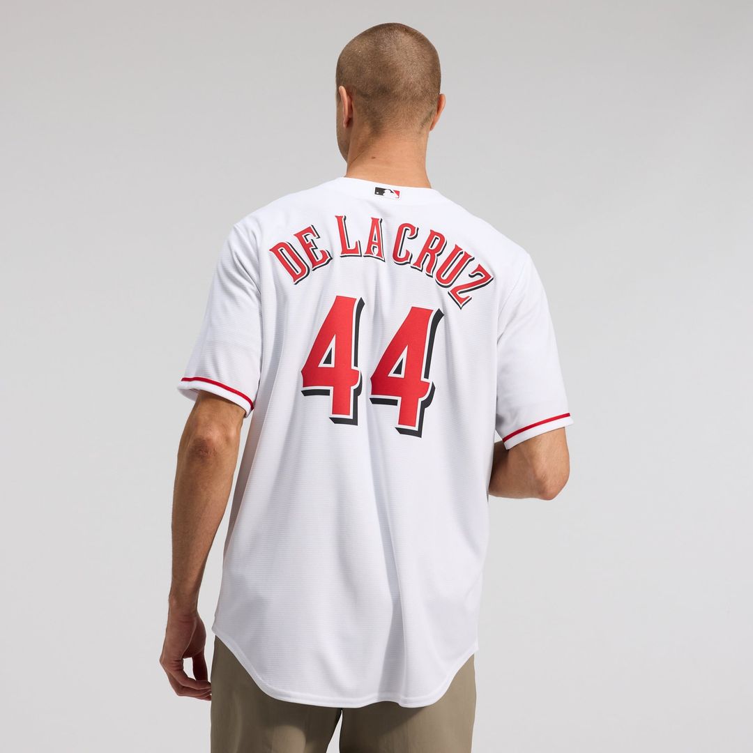 Cincinnati Reds Elly De La Cruz Alternate 2 Replica Jersey (White)