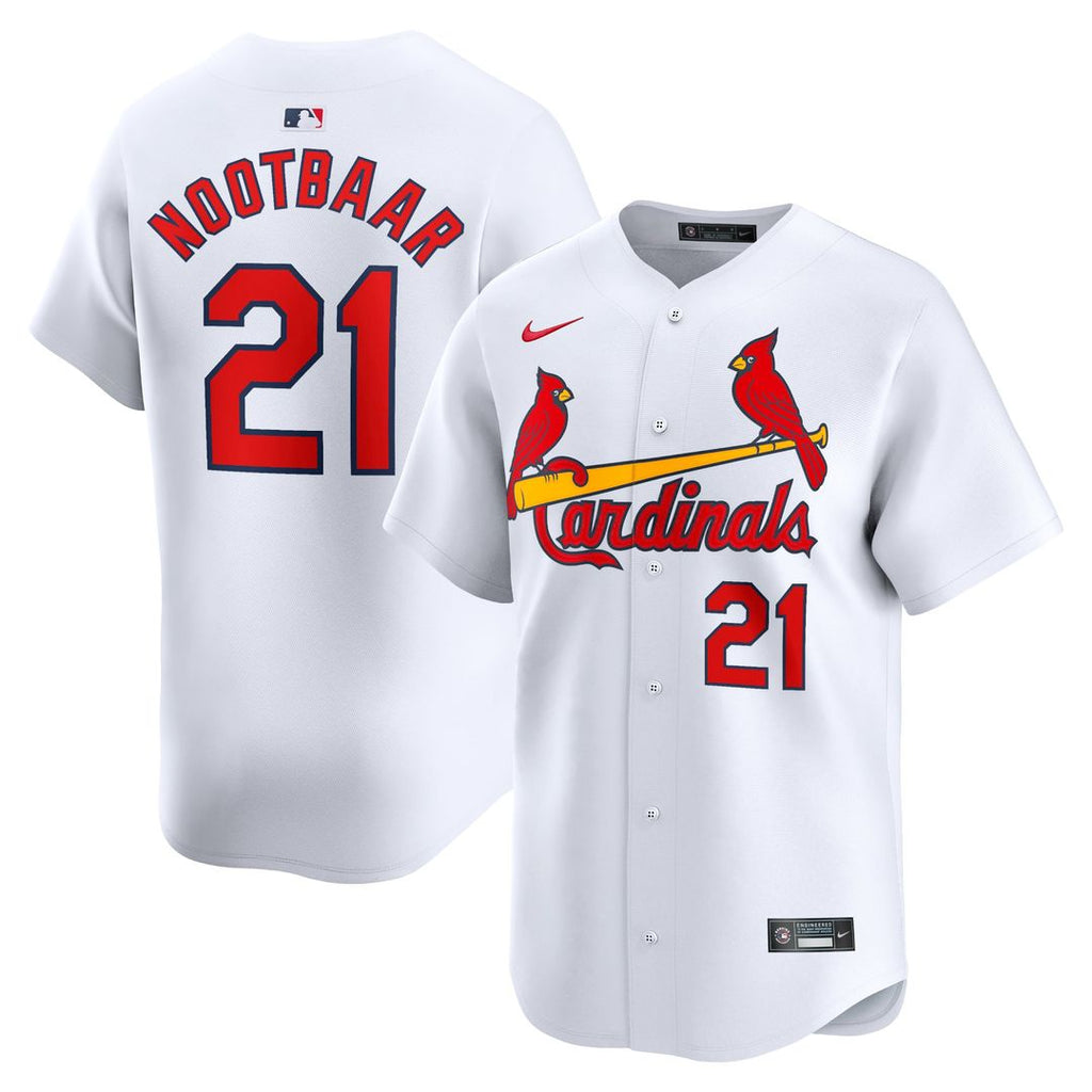 St. Louis Cardinals Lars Nootbaar Home Limited Jersey (White)
