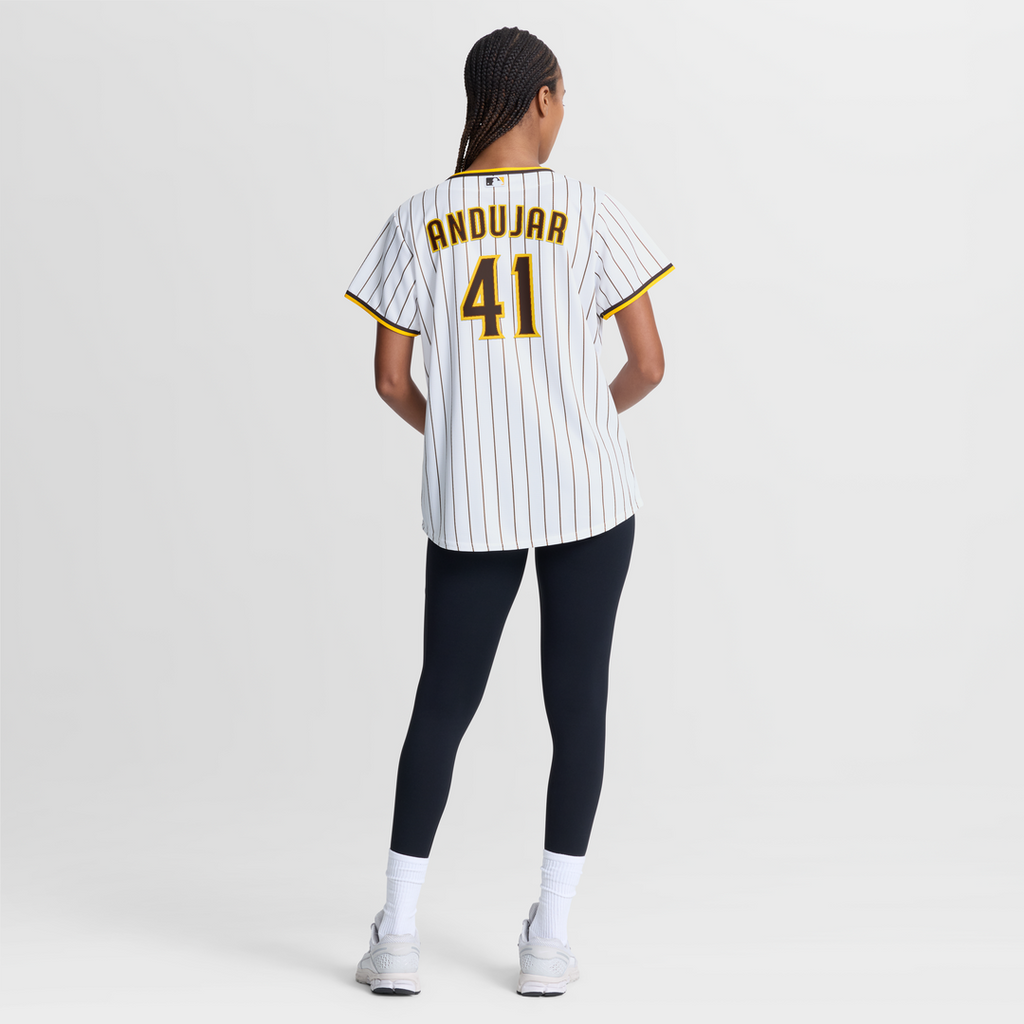San Diego Padres Miguel Andujar Women's Home Replica Jersey (White)