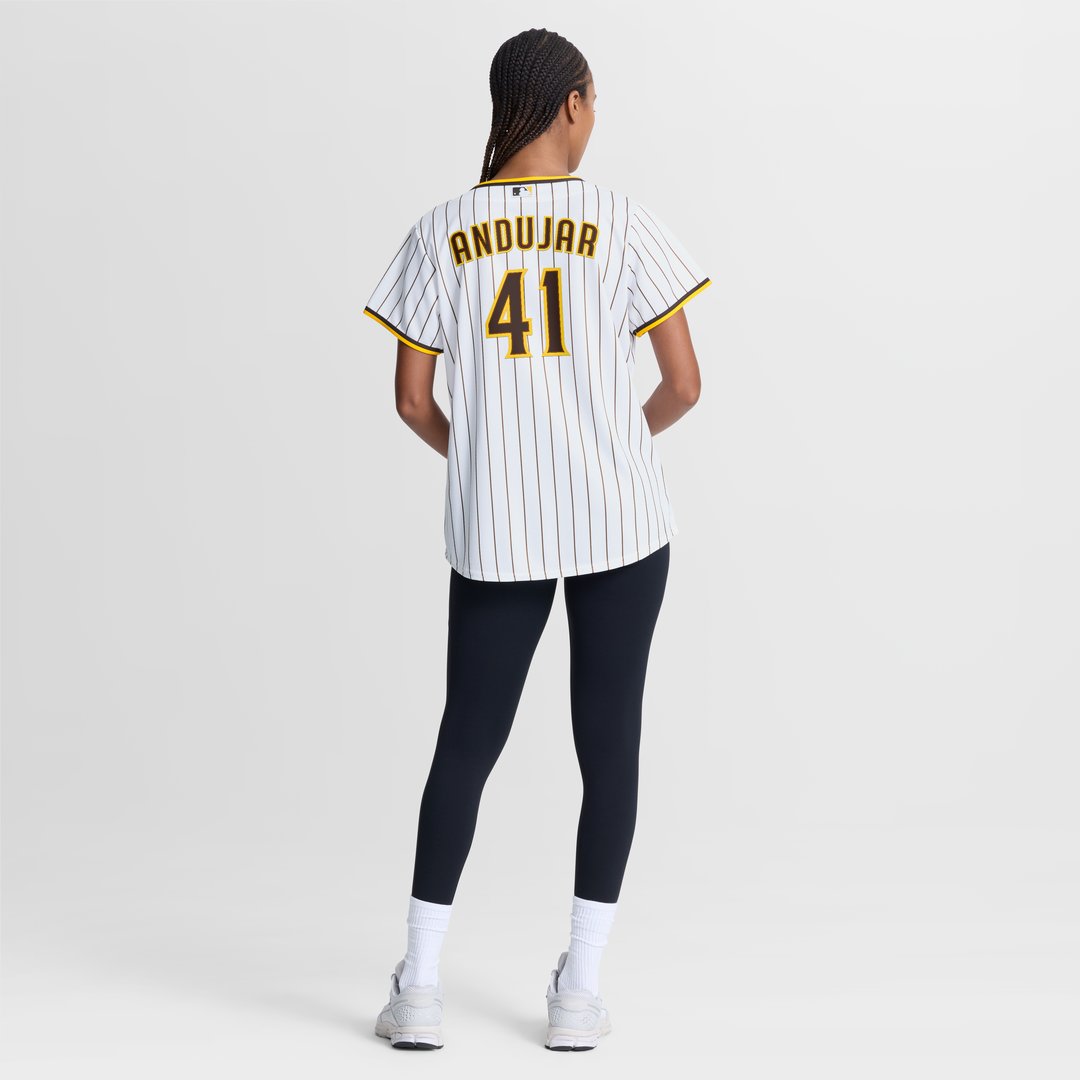 San Diego Padres Miguel Andujar Women's Home Replica Jersey (White)