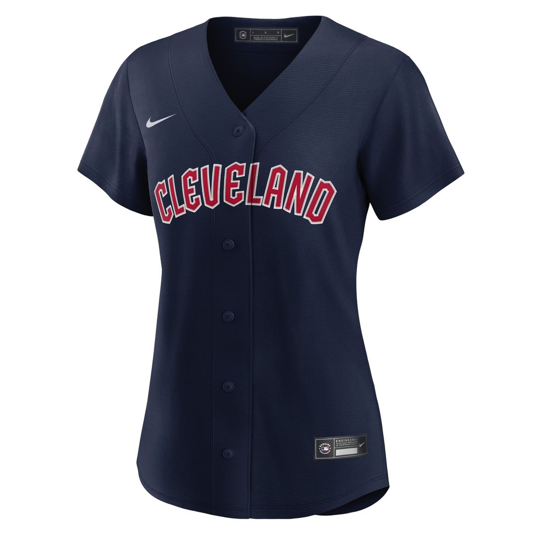 Cleveland Guardians Women's Alternate Official Replica Jersey (Navy)