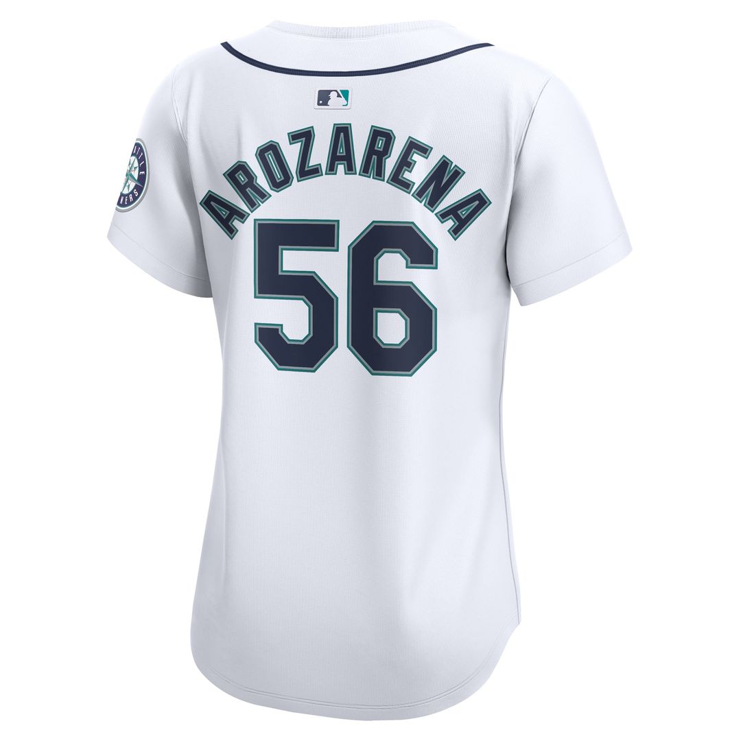 Seattle Mariners Randy Arozarena Women's Home Limited Jersey (White)