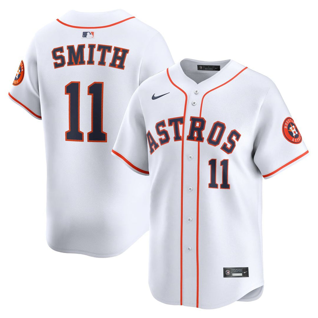 Houston Astros Cam Smith #11 Home Limited Jersey (White)