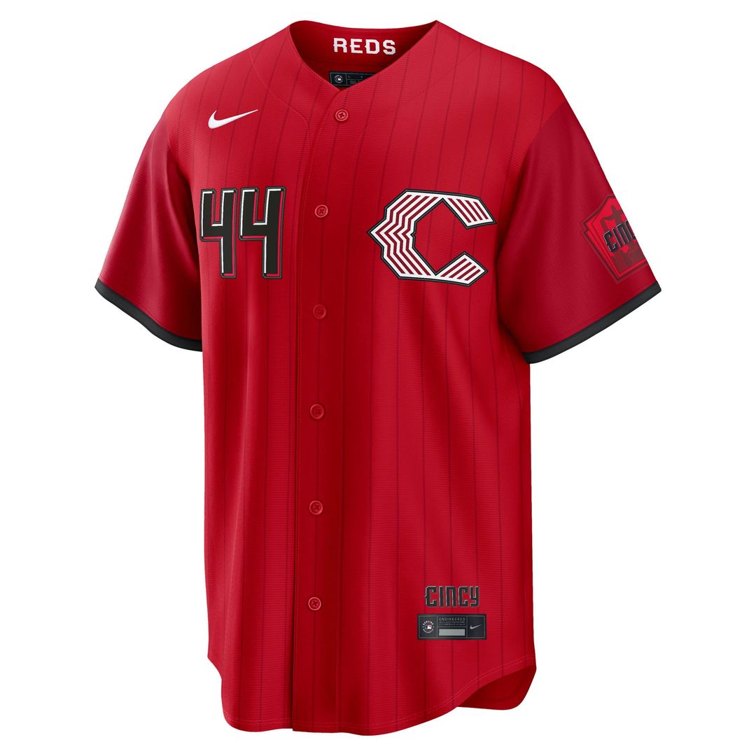 Cincinnati Reds Elly De La Cruz 2026 City Connect Stadium Jersey (Red)