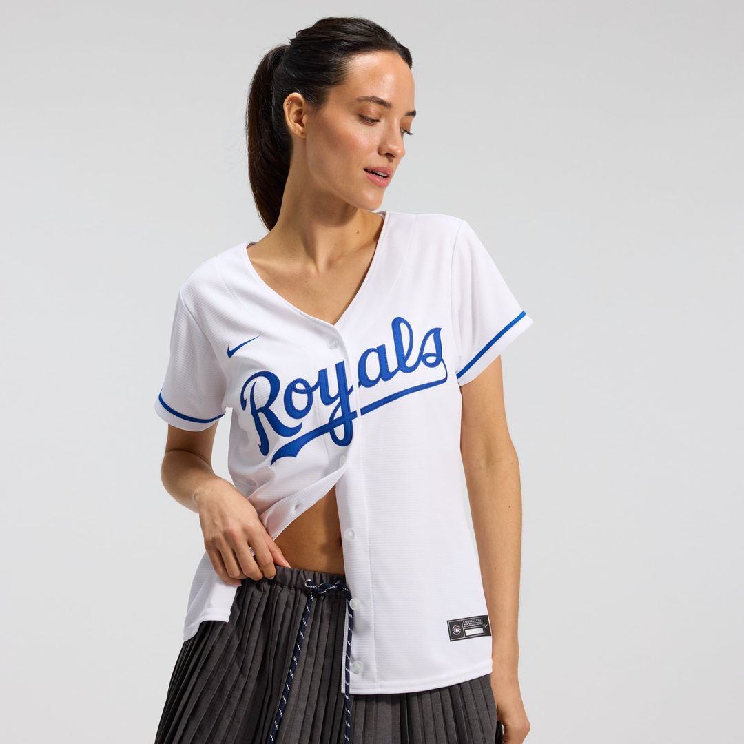 Kansas City Royals Women's Home Replica Team Jersey (White)