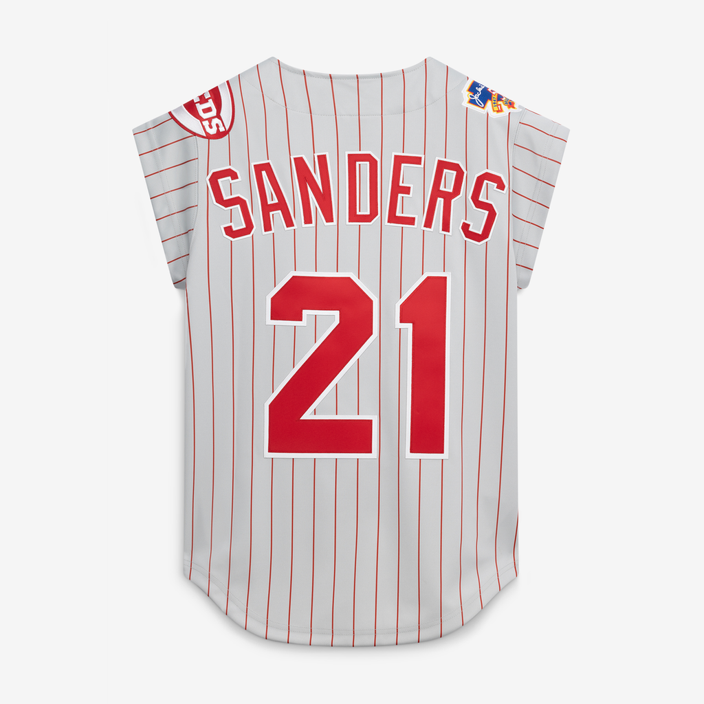 Cincinnati Reds Deion Sanders 1997 Authentic Jersey (Gray)