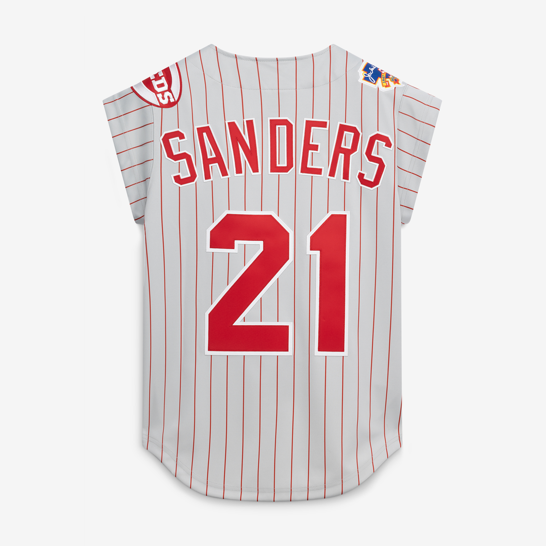 Cincinnati Reds Deion Sanders 1997 Authentic Jersey (Gray)