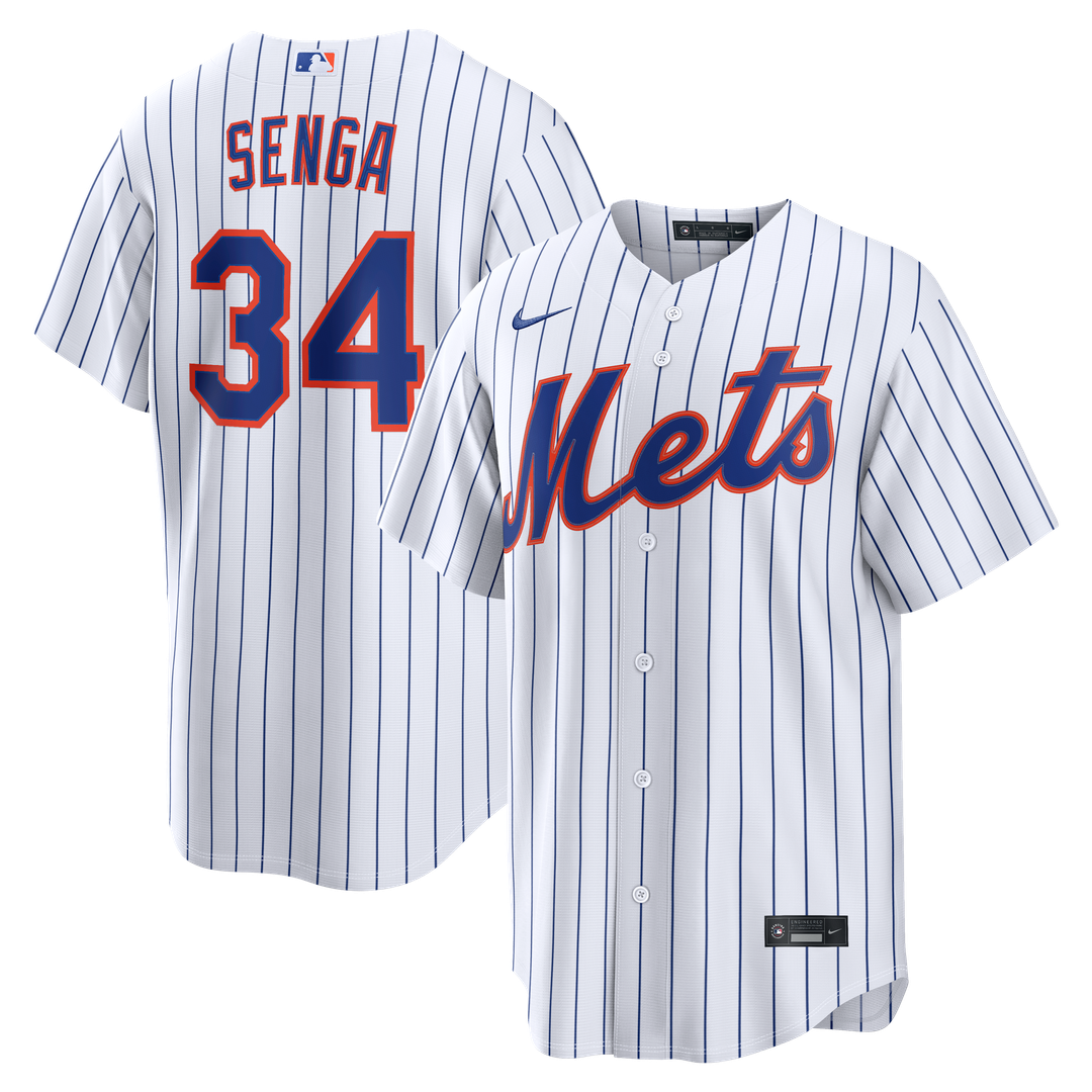 New York Mets Kodai Senga Home Replica Jersey (White)