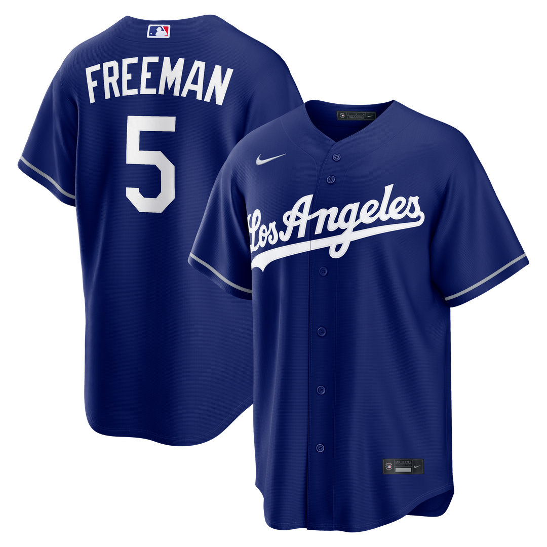 Los Angeles Dodgers Freddie Freeman Alternate Replica Jersey (Royal)