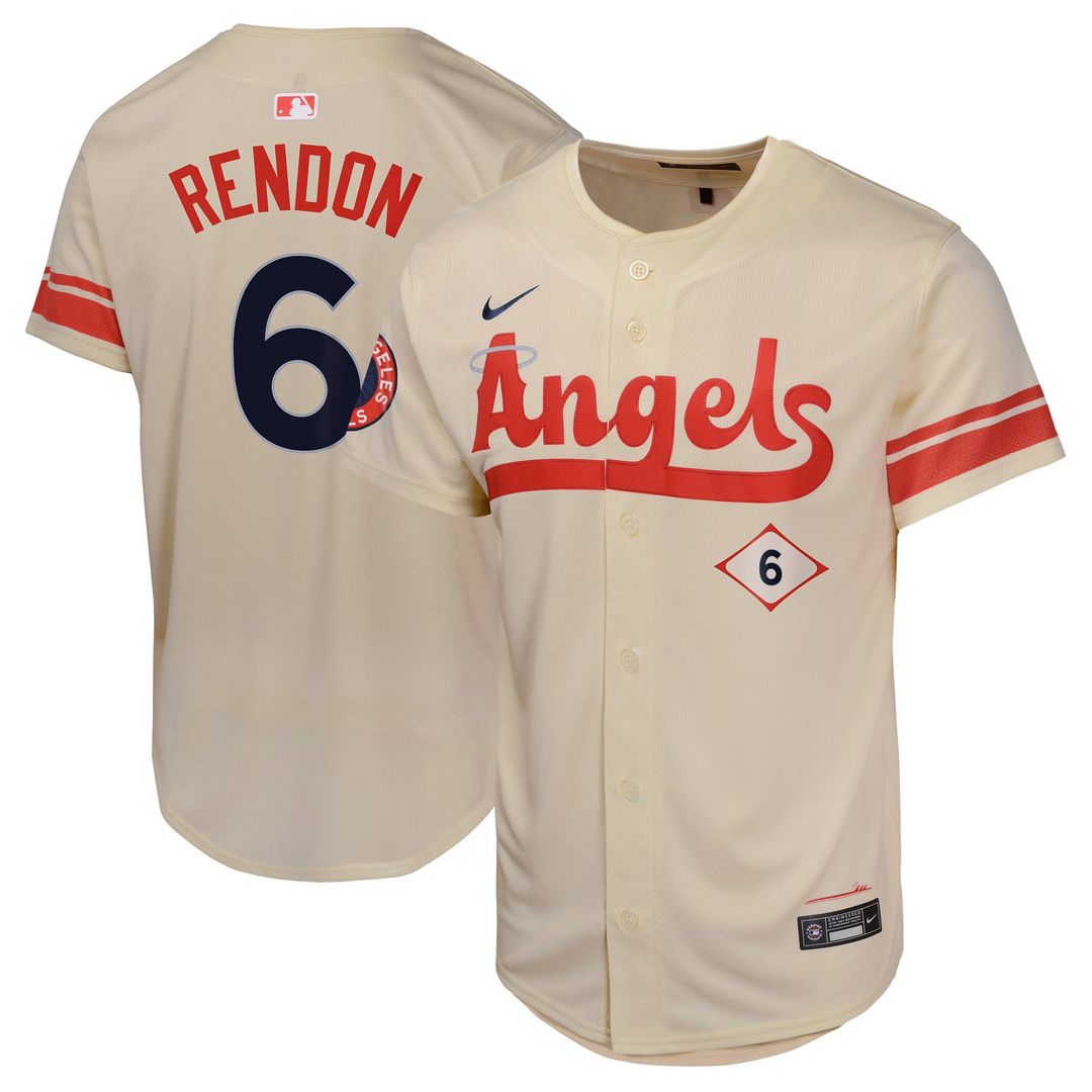 Los Angeles Angels Anthony Rendon Youth City Connect Limited Jersey (Cream)
