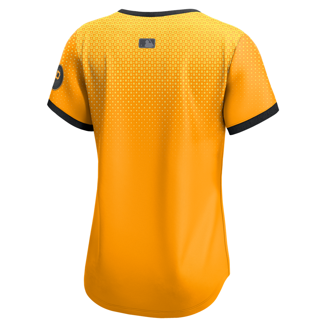 Pittsburgh Pirates Women's City Connect Limited Jersey (Gold)
