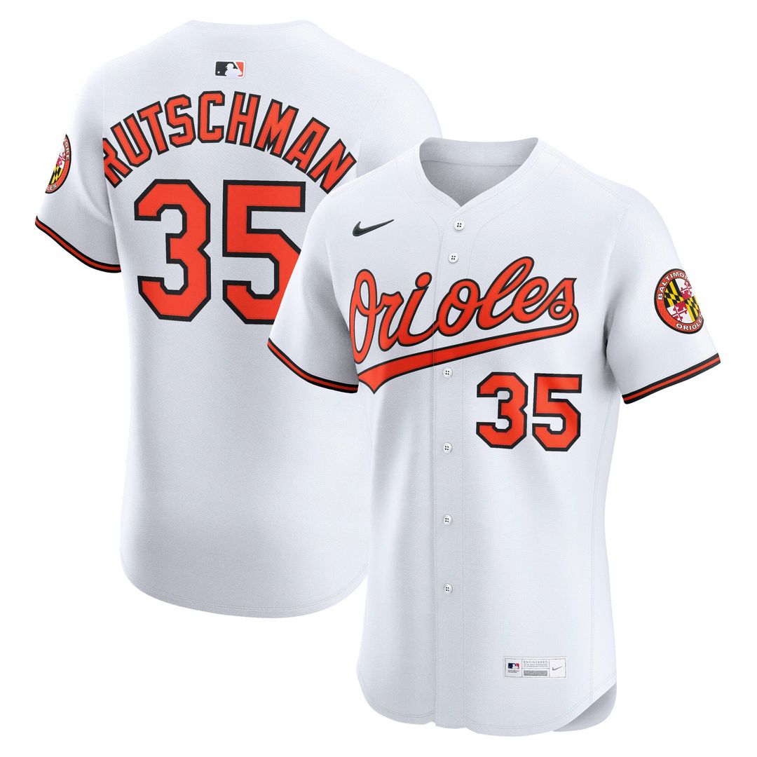 Baltimore Orioles Adley Rutschman Alternate 2 Elite Jersey (Orange)