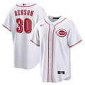 Cincinnati Reds Will Benson Home Replica Jersey (White)