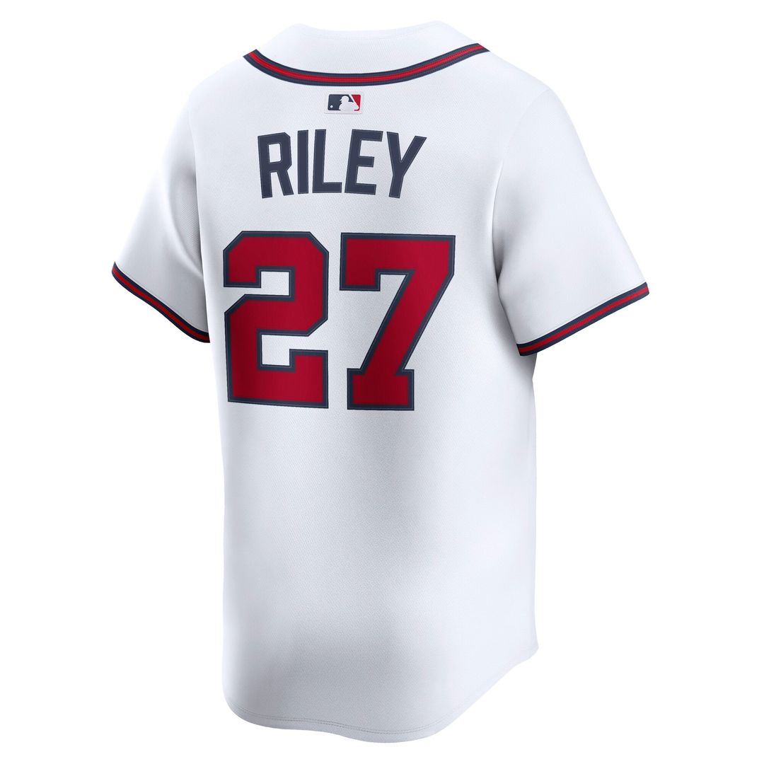 Atlanta Braves Austin Riley Home Limited Jersey (White)
