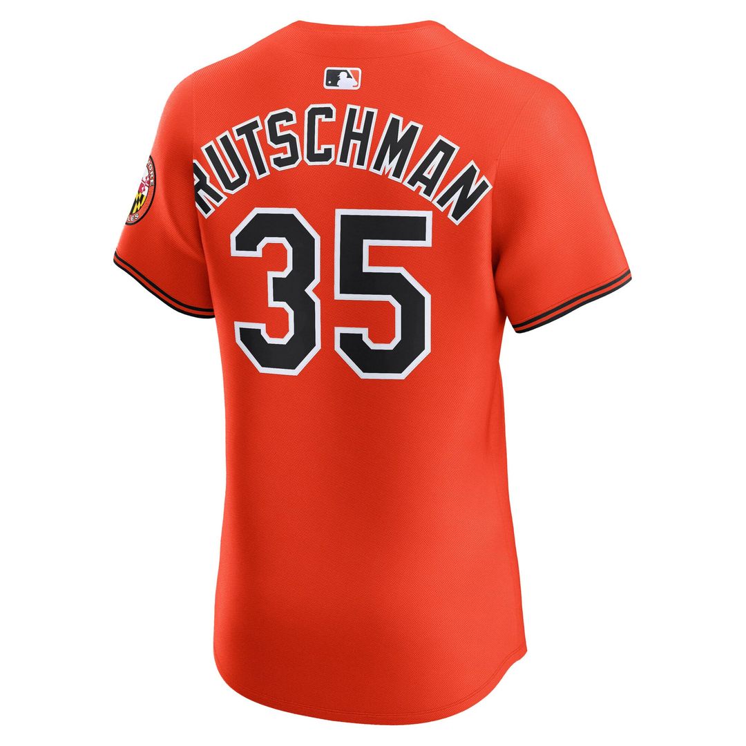 Baltimore Orioles Adley Rutschman Alternate 2 Elite Jersey (Orange)
