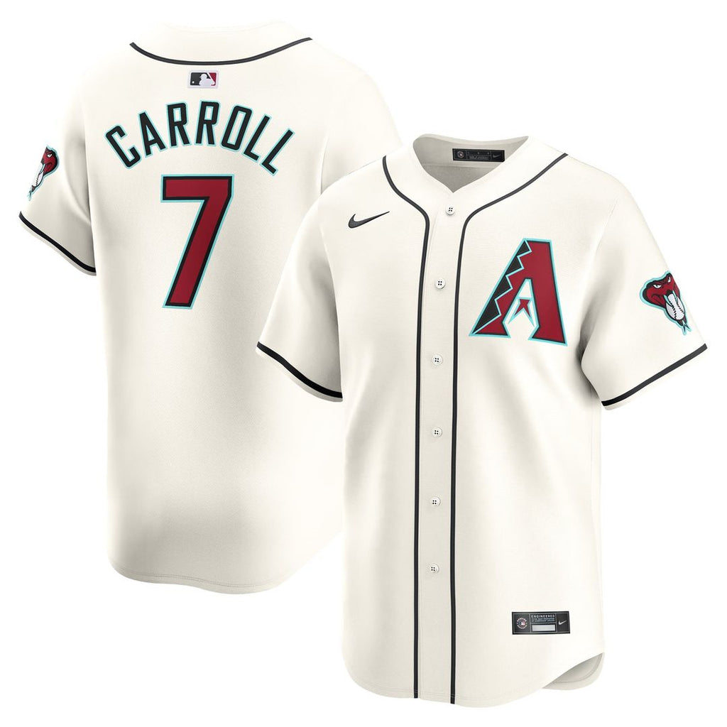 Arizona Diamondbacks Corbin Carroll Youth Home Limited Jersey (White)