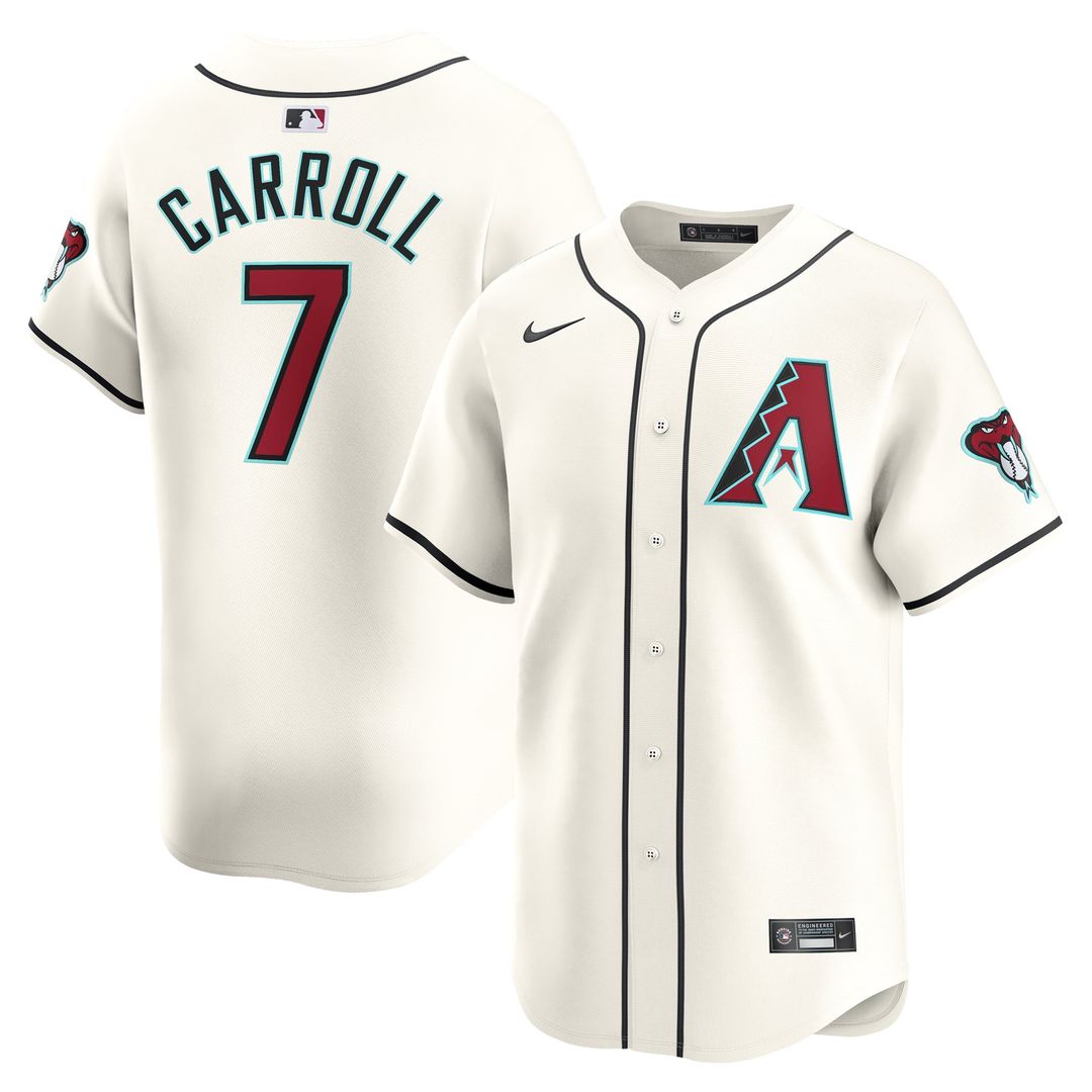 Arizona Diamondbacks Corbin Carroll Youth Home Limited Jersey (White)