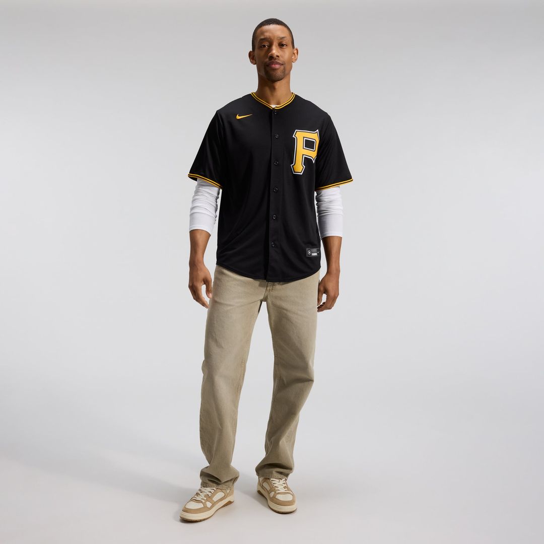 Pittsburgh Pirates Home Replica Team Jersey (White)