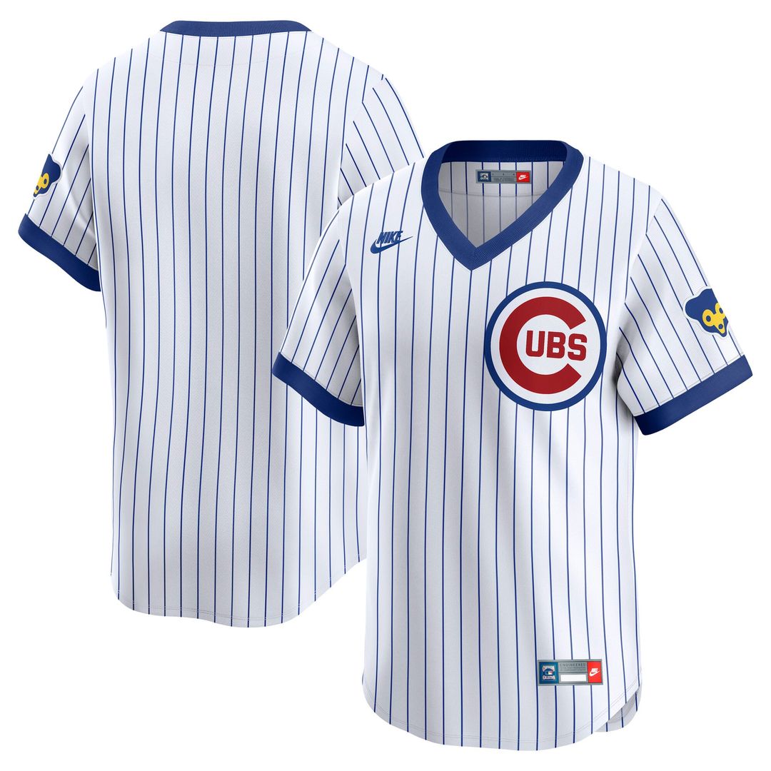 Chicago Cubs Cooperstown Limited Jersey (White)