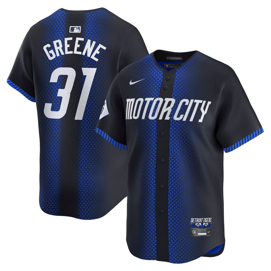 Detroit Tigers Riley Greene City Connect Limited Jersey (Navy)