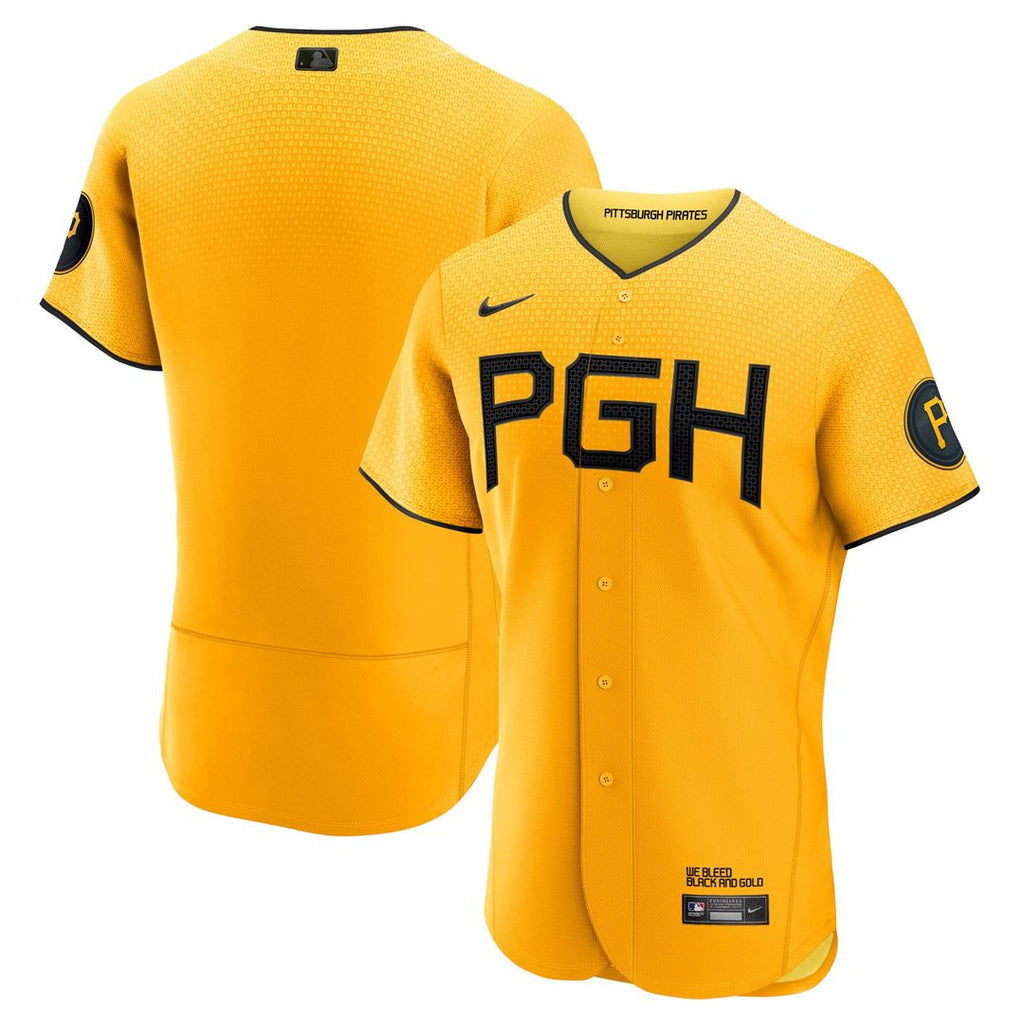 Pittsburgh Pirates City Connect Authentic Jersey (Gold)