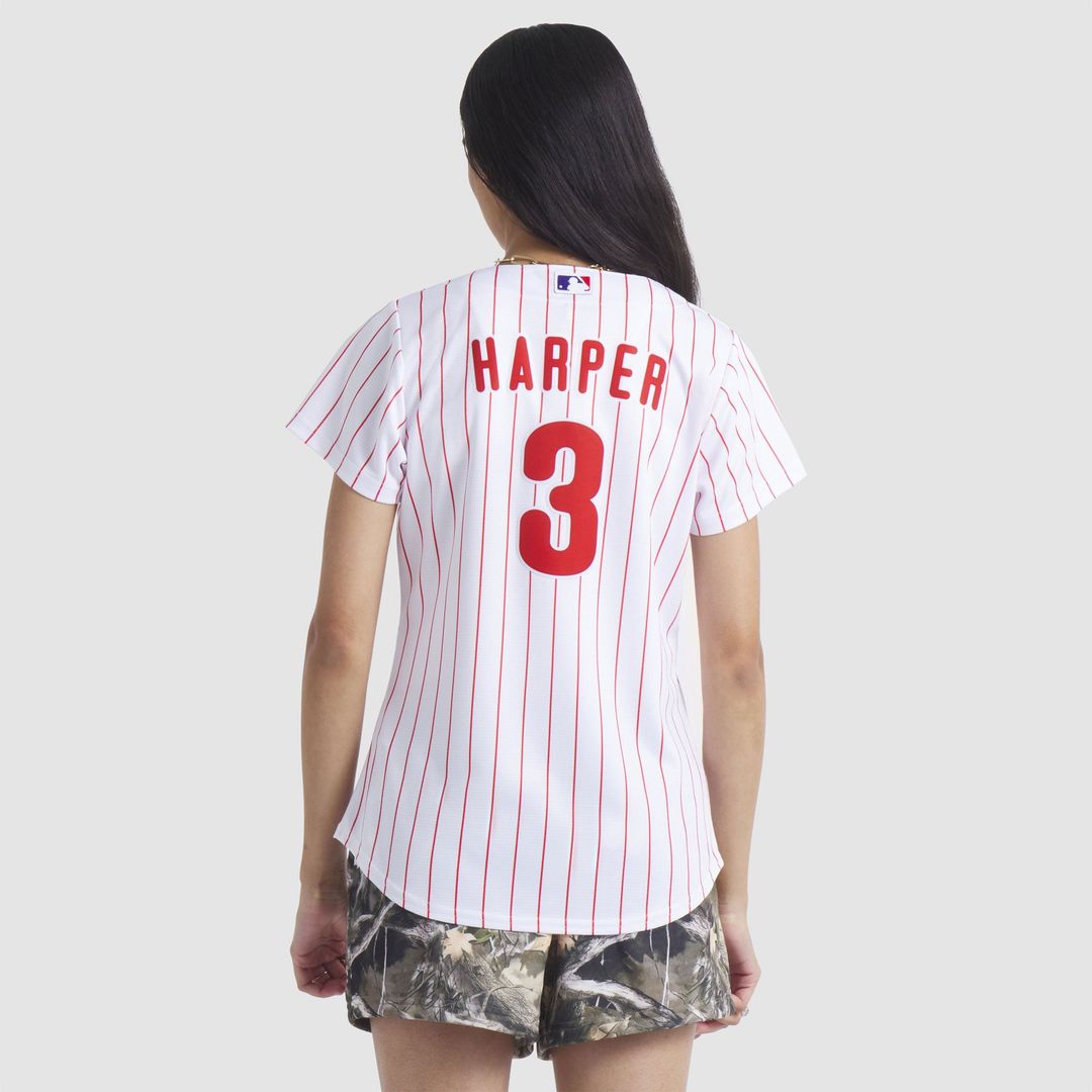 Philadelphia Phillies Bryce Harper Women's Home Replica Jersey (White)