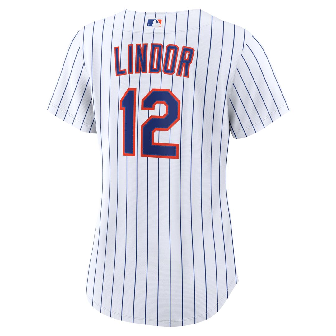 New York Mets Francisco Lindor Women's Home Replica Jersey (White)