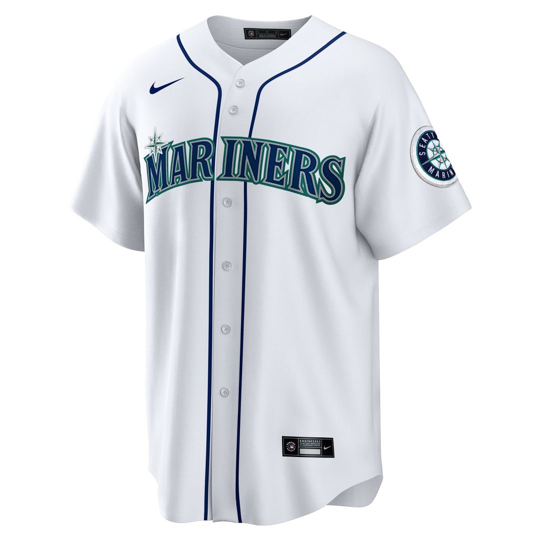 Seattle Mariners Julio Rodríguez Home Replica Jersey (White)