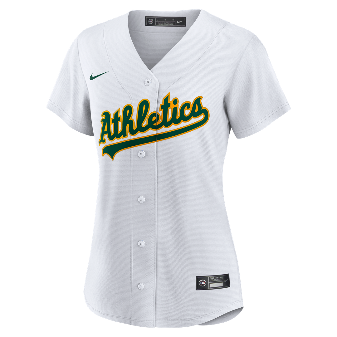 Athletics Jeff McNeil Women's Home Replica Jersey (White)
