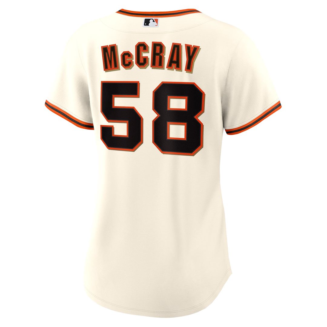 San Francisco Giants Grant McCray Women's Home Replica Jersey (Cream)