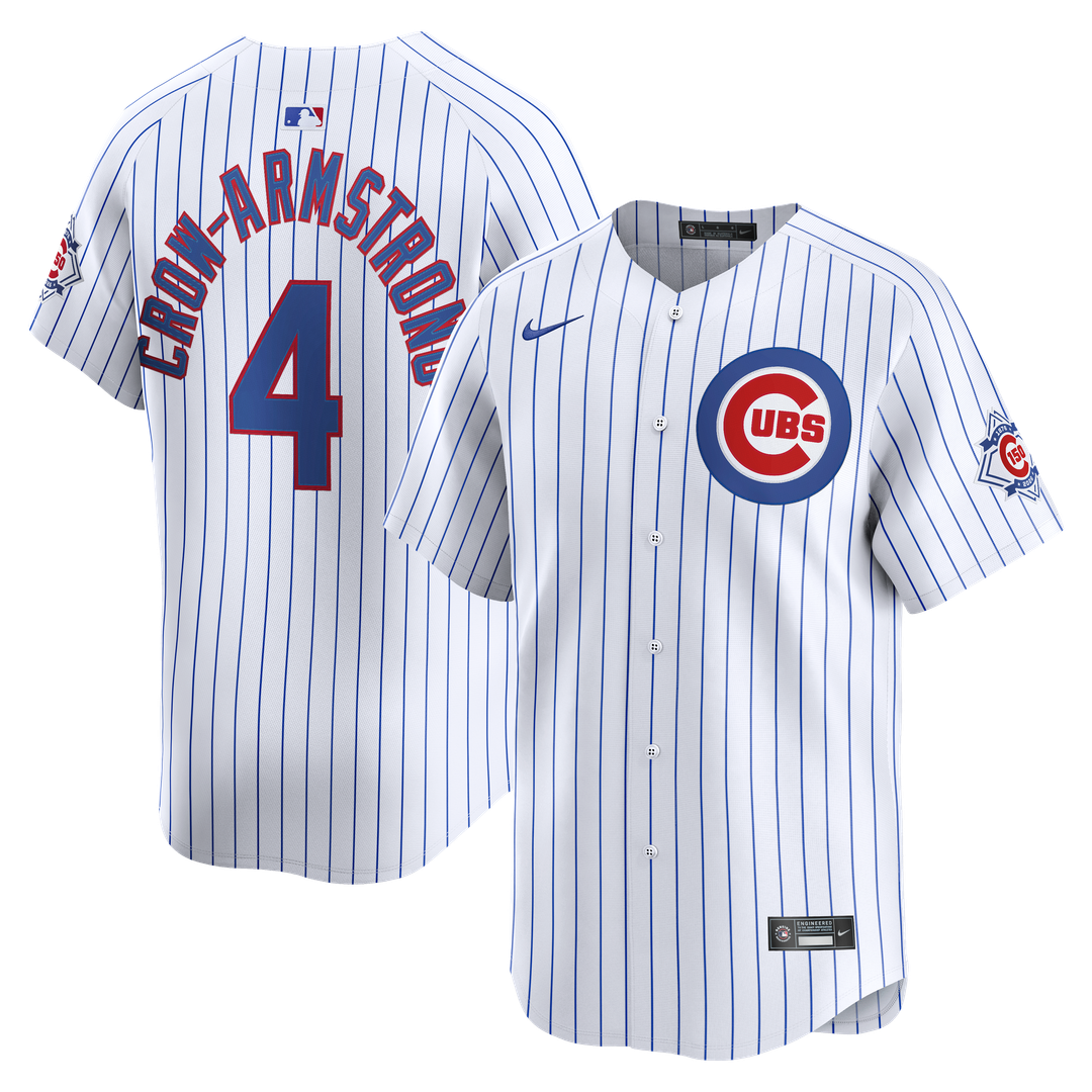 Chicago Cubs Pete Crow - Armstrong 150th Anniversary Limited Jersey (White)